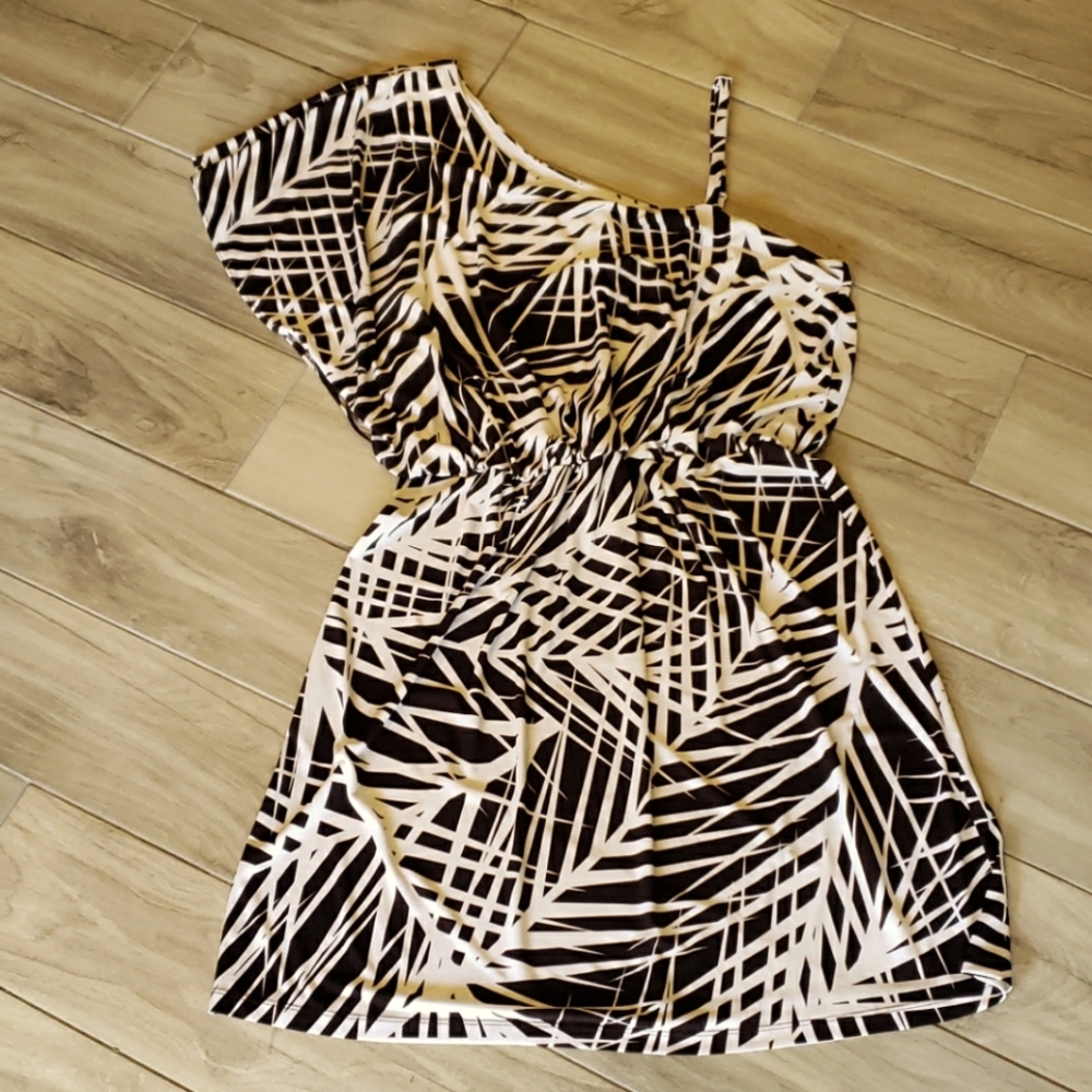 Cato one shoulder midi knee length dress 18/20